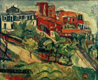 Rote Häuser von Chaim Soutine